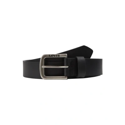 Imagen de LEVIS FOOTWEAR AND ACCESSORIES Reversible Core Metal Belt cinturón, black, 115 Unisex Adulto