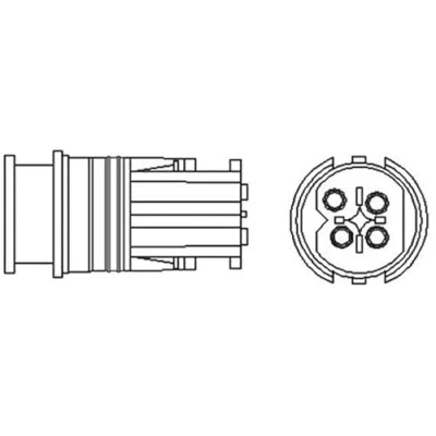 Imagen de MAGNETI MARELLI 466016355025 Sonda lambda térmico 4 MERCEDES BENZ: Clase C Berlina, Coupé, R