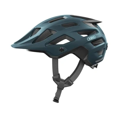 Imagen de ABUS casco MTB Moventor 2.0 confortable para bicicleta todo terreno all mountain hombre y mujer azul mate, S