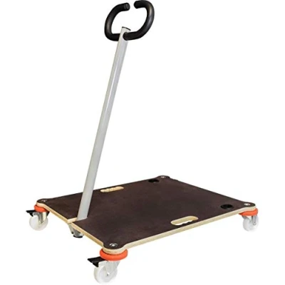 Imagen de WAGNER Carro de Transporte/apilamiento MM 1377 70 x 60 cm para apilar sillas, Capacidad Carga 200 kg, Ahorro Espacio, Protege la Pared, Antideslizante, con Barra tracción 20137701