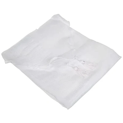 Imagen de Douceur d&#039;Intérieur 2 Cortinas de Malla Gasa 60/120 Salina, Poliéster, Arena/Blanco, 120x60x120 cm
