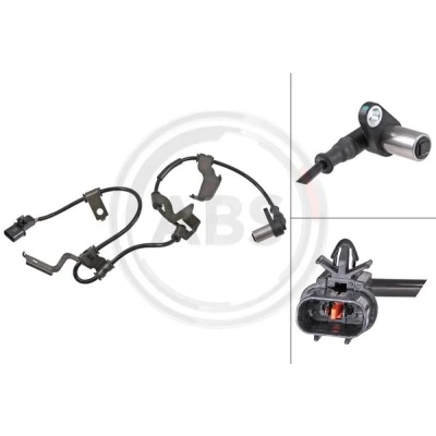 Imagen de A.B.S. 31904 sensor de ABS pasivo 600 negro