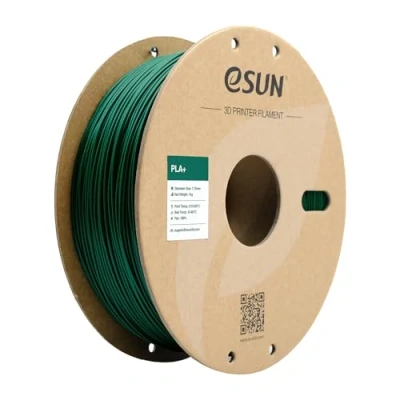 Imagen de eSUN Filamento PLA+ 1.75mm, Mejorado Tenacidad Impresora 3D PLA Plus, Precisión Dimensional +/ 0.03mm, 1KG Carrete (2.2 LBS) para de Impresión 3D, Verde