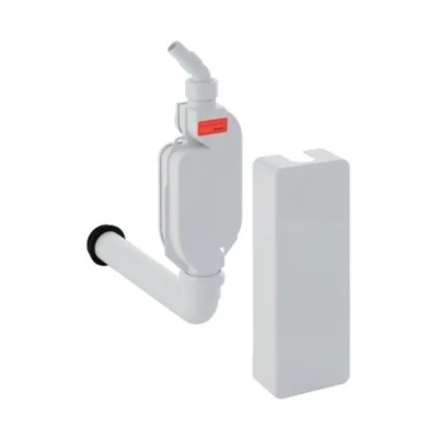 Imagen de Geberit Sifón Visto Para Electrodomésticos, Con Tapa: D40Mm Blanco Alpino (152.768.11.1)