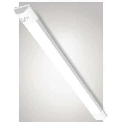 Imagen de Bellanny LED Fluorescente 60cm, 20W 2400LM Lámpara de Techo, 6500K Blanca fría Neon Tubo, IP40 130Ángul Luz Garaje, Batten Light para Sala Oficina Taller Almacén Baño Cocina Barra