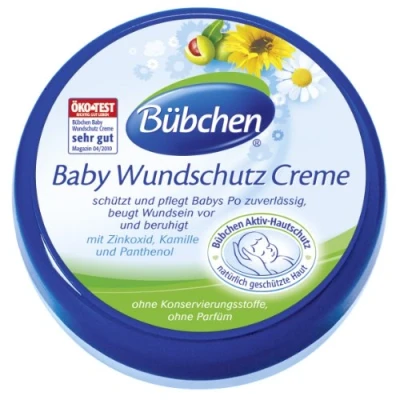 Imagen de Bbchen blaue Line Baby Wundschutz Creme, 2er Pack (2 x 150 ml) by