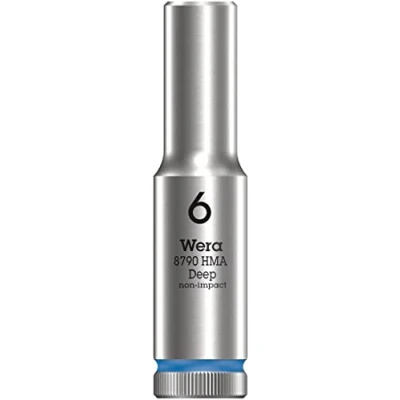 Imagen de WERA 05004503001 8790 HMA Deep 6,0 Llave de vaso larga con arrastre 1/4&quot;