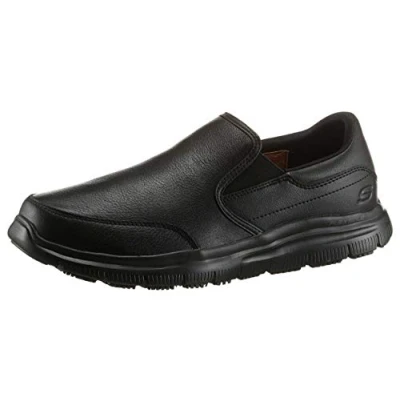 Imagen de Skechers Flex Advantage Sr Bronwood, Mocasines Hombre, Black (Black Blk), 42.5 EU
