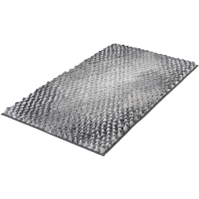 Imagen de Kleine Wolke Alfombrilla de baño Cory Antracita, 60 x 100 cm, Color Gris