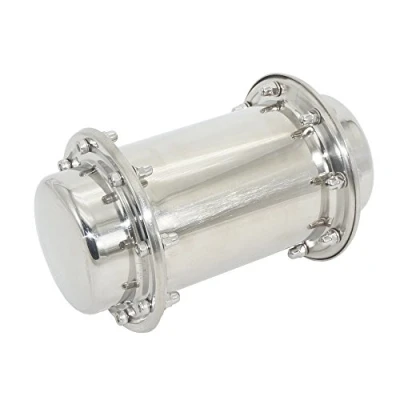 Imagen de RISEDC Cápsula del Tiempo Envase Impermeable Acero Inoxidable De Bloqueo Futuro Regalo La Graduación Almacenamiento Mercancías 18 Cm / 7 Pulgadas