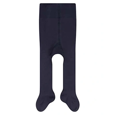 Imagen de FALKE Family B TI algodón sostenible gruesa unicolor 1 pieza, Pantimedias Unisex bebé, Azul (Dark Marine 6170) nuevo ecológico, 80 92