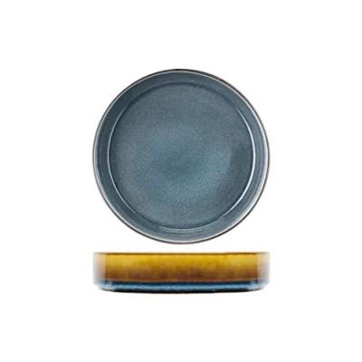 Imagen de Cosy &amp; Trendy Plato Hueco Quintana Azul Porcelana D19.5 Cm Lote de 3