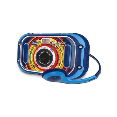 Imagen de VTech Kidizoom Touch 5.0 Cámara de fotos digital infantil color azul versión española (80 163522)