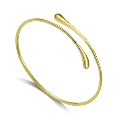 Imagen de Philip Jones Brazalete de lágrima chapado en oro