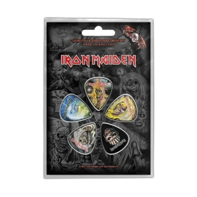 Imagen de Iron Maiden The Faces of Eddie (Set Plettri) Rock Merchandising Ufficiale
