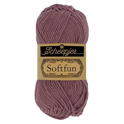Imagen de Scheepjes 2624 Color de Malva Fun Hilo 10x50g
