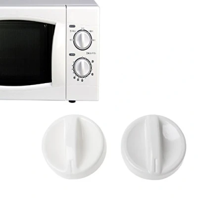 Imagen de Folewr 2 unids universal microondas horno plástico carrete giratorio perilla temporizador interruptor de control nuevo