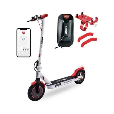 Imagen de Sabway Mi Pro GT Homologado DGT Patinete eléctrico, Neumatico 10&quot;, Motor de 350w, Plegado Reforzado, Ligero, App Bluetooth, Certificado DGT, Incluye Bolsa Frontal y Soporte móvil