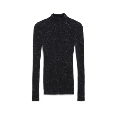 Imagen de Armedangels Alaania Jersey de punto blackoatmilk, Mujer, Talla: Large, Black/oatmilk