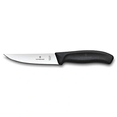 Imagen de Victorinox Swiss Classic Cuchillo de trinchar, 12 cm, mango ergonómico, filo estrecho, negro