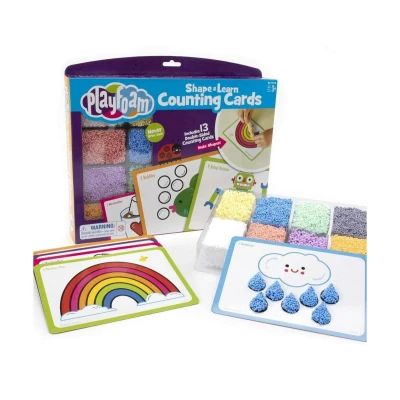 Imagen de Moldea Playfoam Shape &amp; Learn Counting Cards