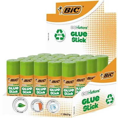 Imagen de Klej ECOlutions Glue Stic 21g display 20 sztuk