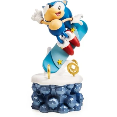 Imagen de CC Countdown Characters by Numskull New Box 2024 Sonic The Hedgehog Figura Coleccionable Producto Oficial de Sega Estatua Personaje para Construir