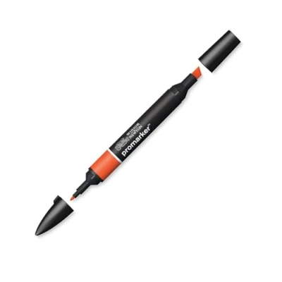 Imagen de Winsor &amp; Newton Rotulador ProMarker, Bright Orange (O177), Naranja, 3.5x19.5x1.4 cm
