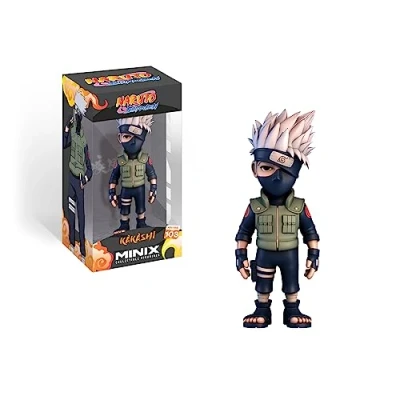 Imagen de MINIX Figura Naruto Kakashi Coleccionables para Exhibición Idea De Regalo Juguetes Niños Y Adultos Fans TV BANDAI MN11339