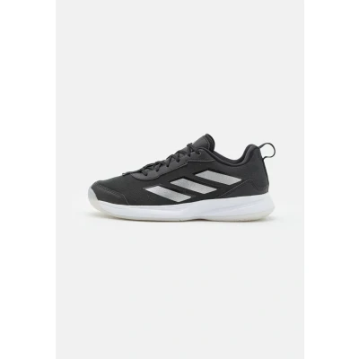 Imagen de adidas Avaflash Low Tennis Shoes, Zapatillas de Tenis Mujer, Core Black/Silver/Cloud White, 39 1/3 EU