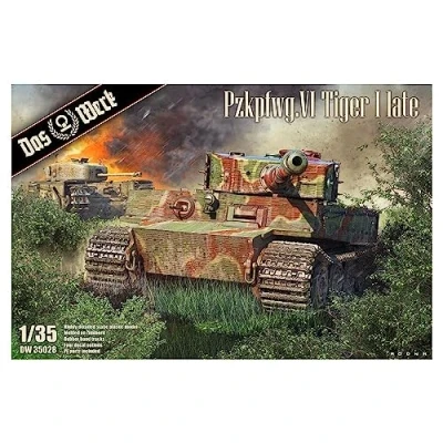 Imagen de DAS WERK DAW35028 1/35 Sd.Kfz. 181, Pz.Kpfwg.VI Tiger I Late