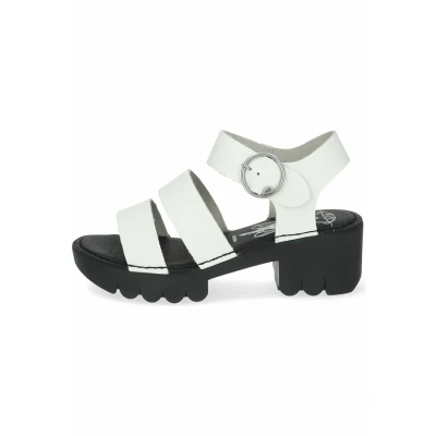 Imagen de Fly London Sandalias con plataforma, Mujer, Talla: 35, Offwhite Zapatos