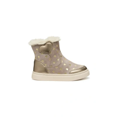 Imagen de Geox Printed Botas para la nieve niños, Talla: 23, Dark beige Zapatos