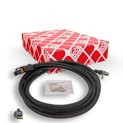 Imagen de FEBI BILSTEIN 40546 Sensor de ABS Eje trasero, derecha con grasa 1250 2530 2595