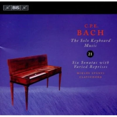 Imagen de CPE Bach: Solo Keyboard Music, Vol. 21