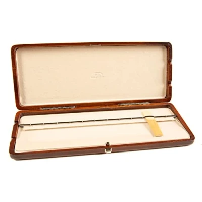 Imagen de GEWA 751008 Estuche para Cañas Clarinete 12 Lacado Marrón Rojizo