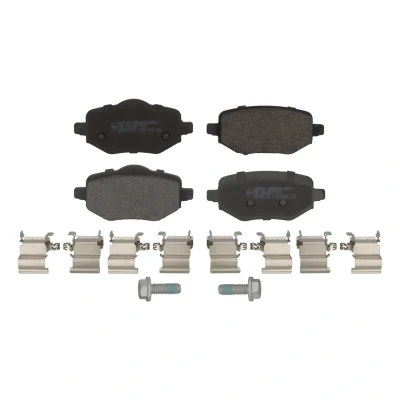 Imagen de FEBI BILSTEIN 184234 Juego de pastillas freno Eje trasero con material fijación PEUGEOT: 208 II Hatchback, 2008 II, OPEL: Corsa F Hatchback