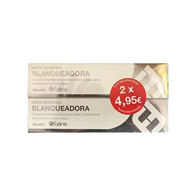 Imagen de Farline PASTA DENTAL BLANQUEADORA 125ML DUPLO 2X125ML
