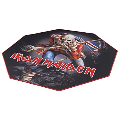 Imagen de SUBSONIC Iron Maiden Alfombrilla Antideslizante para Videojuegos y Silla de Oficina