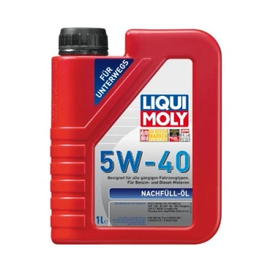 Imagen de LIQUI MOLY Nachfüll Öl 5W 40 1 L Tecnología de síntesis Aceite motor 1305
