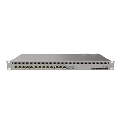 Imagen de Mikrotik RB1100AHx4 Router (Gigabit Ethernet, 10/100/1000Base T(X), 10,100,1000 Mbit/s, 7,5 GBit/s, Annapurna Labs Alpine AL21400, 1400 MHz)