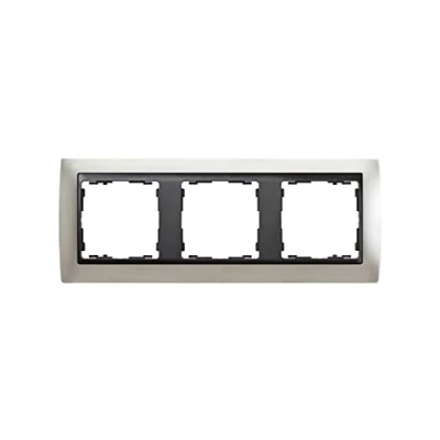 Imagen de Simon 82834 33 marco 3elem s 82 grafito metal noble alu mate Ref. 6558233161
