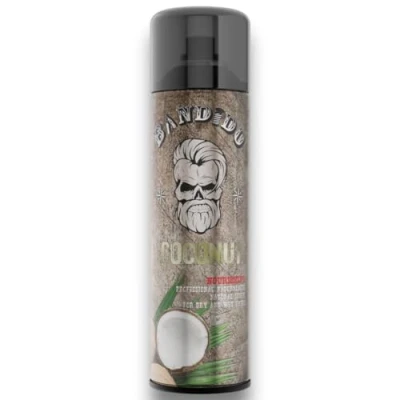 Imagen de Bandido Coconut Sheen Spray 500 ml Hair coco Brillo para el pelo hombre y mujer de aceite sin pegamento