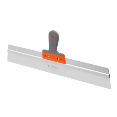 Imagen de Mivos Espátula Ancha Profesional de Acero Inoxidable 600 mm Fachada para Grandes Superficies Cuchillo Revestimiento con Agarre Suave Yeso 60 cm