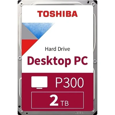 Imagen de TOSHIBA Discos Duros Marca Modelo P300 Desktop PC Disco Duro 2 TB Interno 3.5&quot; SATA 6Gb/s 5400 RPM búfer: 128 MB