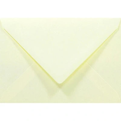 Imagen de Netuno 1000x sobres de color cremosos DIN C6 114x162mm 80g Rainbow con solapa puntiaguda engomada sin ventana ideal para invitaciones tarjetas fotos cartas boda vale Navidad folletos oficina impresora