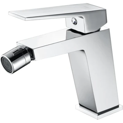 Imagen de IMEX Grifo Bidet Empotrado para WC Ducha Agua Fria y Caliente Higiénica Inodoro Rociador Sustituto de Serie Art Color Cromado