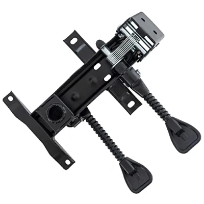 Imagen de CLP Soporte De Asiento para Silla Oficina Castle I Mecanismo Control Sillas Escritorio Repuesto Metálico, Color:Negro