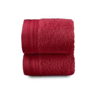 Imagen de Top Towel Premium Toallas de baño Grandes 2 Cara o Bidet 30x50 cms Algodon 100% 600 Gramos Granate