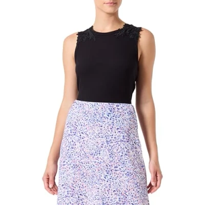 Imagen de Only Onlnilus S/L Mix Top Box Jrs Camiseta, Negro 01, M para Mujer
